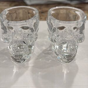 Crystal Head Vodka Skull Shot Glass set